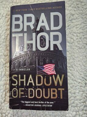 Brad Thor Shadow Of Doubt Paperback 2024 Pocket Books Thriller Mass Market